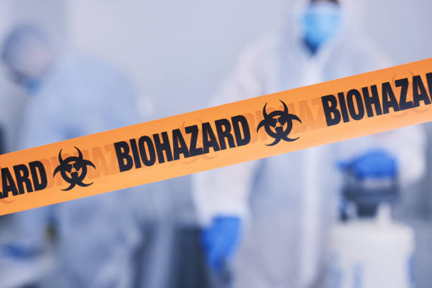 Professional Biohazard technician working in Portland, TX